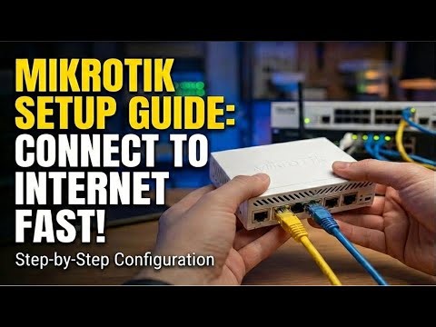 MikroTik RouterOS Basic Configuration | PPPoE Internet Setup Step-by-Step
