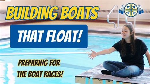 The boat races are back and the kids are getting ready! 🛶 The 8th grade science class are building boats to learn about the physics of buoyancy and engineering. A few students took their boat down to the pool to test it out on the open water! They will be having an official boat race in the Rec Center pool at the end of the year! 🌊 Watch this short preview video to see if their boat passed the floating test! 🚣‍♀️ #boatraces #scienceclass #sciencerules #StJosephsIndianSchool #nonprofit #donate