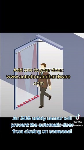 Easy Trick To Stop Automatic Door From Closing On People