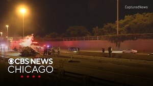 Crash shuts down inbound Eisenhower Expressway in west suburbs