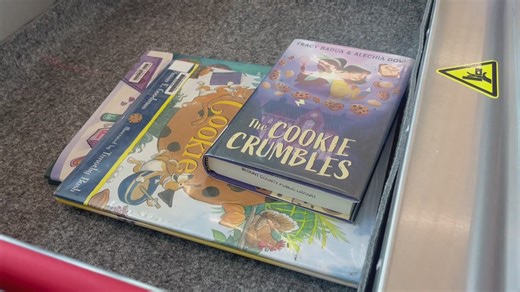 Blount Co. Public Library's new 'Bookie Monster' transforms returns into a ride for patrons