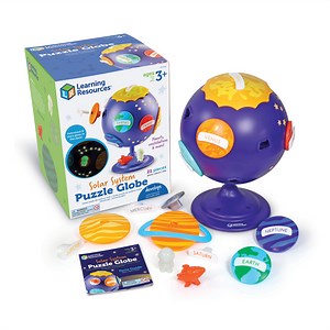 Learning Resources Solar System Puzzle Globe, Space Toys for Toddlers, Age 3