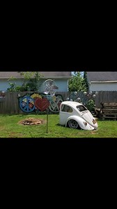 1.3K views · 129 reactions | I made a pinwheel out of a bicycle wheel and 5 license plates to try to keep the moles out our backyard, they don't like ground vibration. | Homeskoold Customs | Facebook