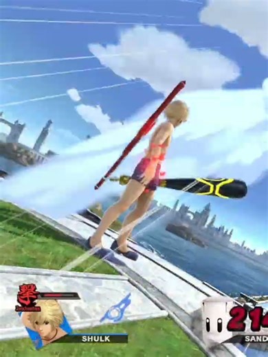 We destroyed that sandbag! (Super Smash Bros. Ultimate) #shorts