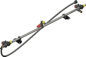 Master Manufacturing SSBK-PNB 2 in 1 Precision & Broadcast Spray Boom, Black