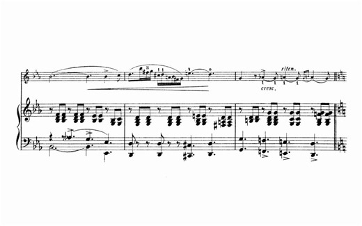 ［曲谱同步］［小提琴］Elegy 輓歌, Op.10 By Heinrich Wilhelm Ernst 恩斯特