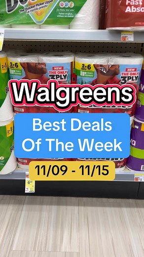 166K views · 1.1K reactions | Walgreens Deals for 11/09-11/15 #walgreens #walgreensdeals #walgreenscouponing #couponing #couponcommunity | Coupon with Michael | Facebook
