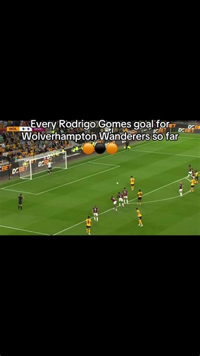 Every Rodrigo Gomes goal for Wolverhampton Wanderers Wanderers so far 🟠⚫️🟠#Wolves #Fyp #premierleague #Viral #Viral Wolves Rodrigo Gomes goals