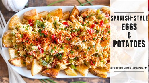 Spanish-Style Eggs with Roasted Potatoes — The Ultimate Breakfast Recipe