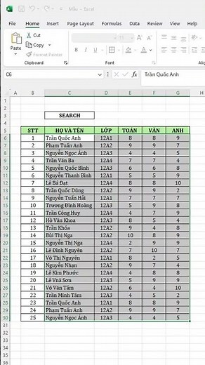 Hướng dẫn tạo thanh tìm kiếm nổi bật (highlight) trong Excel | Mẹo Excel đơn giản ai cũng làm được!