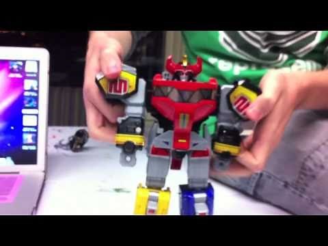 Go Go Parody Ranges - MMPR Dino Megazord