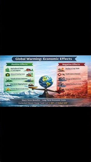 Global Warming: Positive and Negative Effects on the Economy | Economics Explained