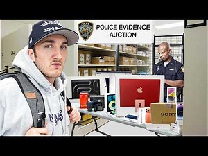 I Bought The Most Expensive Items From A Police Auction...