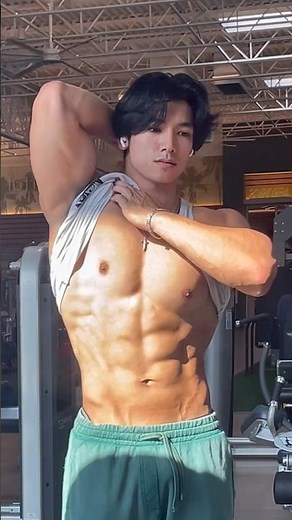 handsome asian man