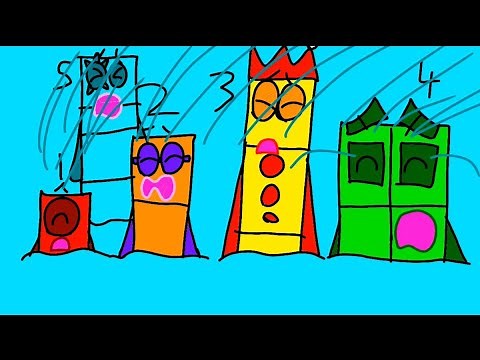 Super duper numberblocks crying