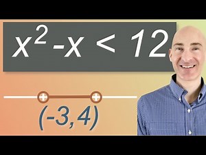 Solving Polynomial Inequalities Algebraically Using Number Line
