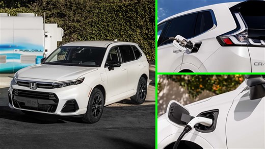 The 2025 Honda CR-V e:FCEV Is A Hydrogen Plug-In Hybrid, For Real