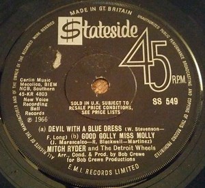 Mitch Ryder & The Detroit Wheels - Devil With A Blue Dress On / Good Golly Miss Molly