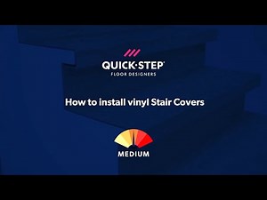 How to install Quick-Step vinyl stair covers