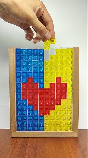 Perfect Tetris Heart Build