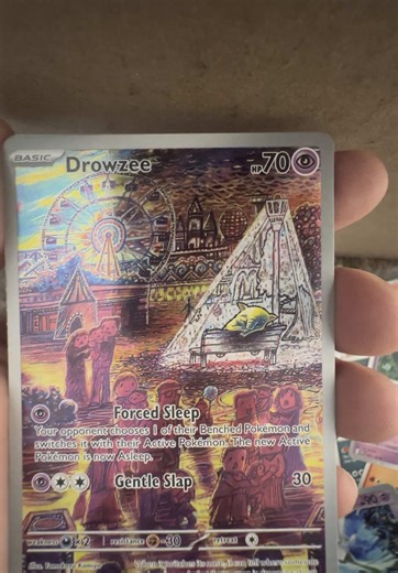 This #drowzee is so nice #pokemon #packopening #hit