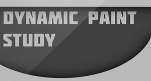 A study of Blender’s Dynamic Paint settings