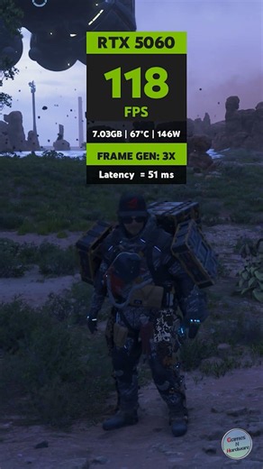 Death Stranding 2 - Multi Frame Gen Latency Test | RTX 5060