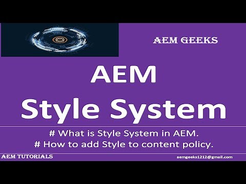 AEM Beginner #15 | Style System in AEM