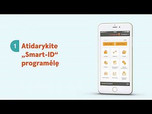 Kaip su „Smart-ID“ atlikti pervedimus mobiliojoje programėlėje