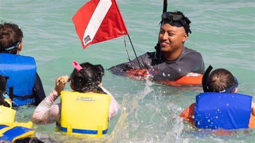 We’re diving into ocean safety and coral ecology with the state Division of Aquatic Resources. Grade 5 pbHTA students donned their masks and snorkels to explore Kaiona Beach Park with DAR staff. They learned how long it takes the coral to grow and all of the marine species that rely on it — and they saw SO much, including lots of 🐢🐢🐢. Mahalo Division of Aquatic Resources #hta #htacharter #htaewabeach #ewabeach #oahu | HTA-Hawaii Technology Academy