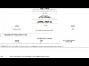 My Insight on Corebridge Financial's CFO Departure & Filings