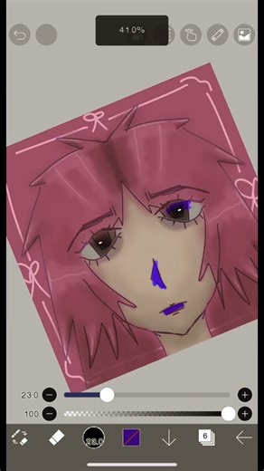 Useing the ibs paint filter can change your art!⸜( •⌄• )⸝