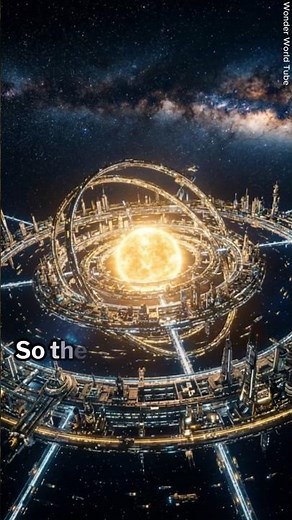 Are We Living Inside a Dyson Sphere? 🌌🛸 #DysonSphere #SpaceFacts #Astronomy #NASA