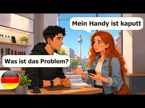 23 Minutes of Everyday German Dialogues: How to Solve Problems in Daily Life (A1-A2)