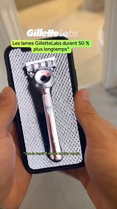 Nouveau GilletteLabs : des lames qui durent 50% plus longtemps | Gillette France