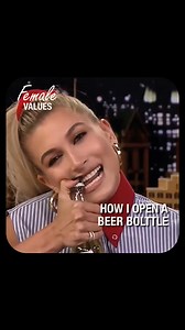 51 reactions · 8 comments | The girl can open a beer bottle with her...