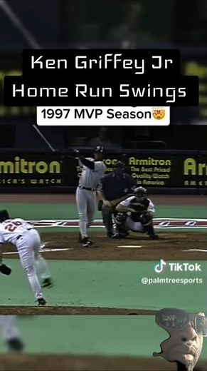 [The Sweetest Swing] Ken Griffey Jr. Home Run Swings #kengriffeyjr