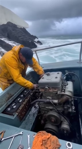 Engine Dies - Boat Drifting Toward Rocks! 💨 #EngineDead | Sea Stumbles