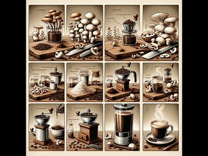 How To Make Mushroom Coffee At Home Easy And Nutritious Recipe | Mushroom Coffee Recipe