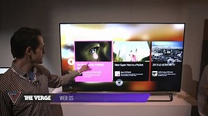 LG WebOS TV展示 via theVerge
