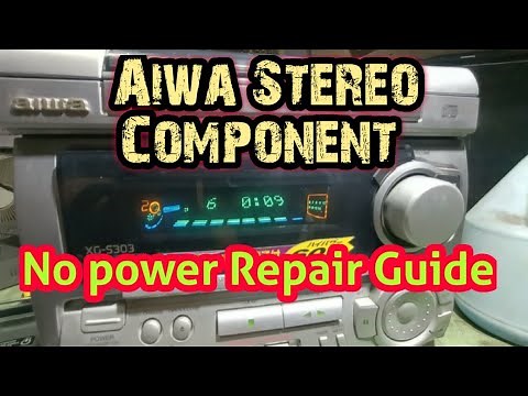 Aiwa Stereo Component Restorations