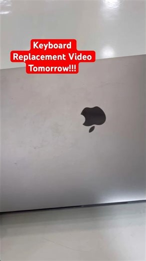 MacBook Pro keyboard Replacement video tomorrow #apple #repair