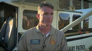 California Highway Patrol pilot blinded by laser pointer