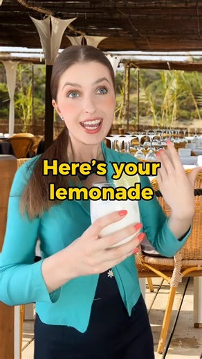 10K views · 289 reactions | A lemonade and a problem  #english #englishteacher #englishtips #learnenglish | English by Giovana | Facebook