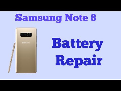 How to remove the Battery on a Samsung Galaxy Note 8 (SM-N950) -- GSM GUIDE