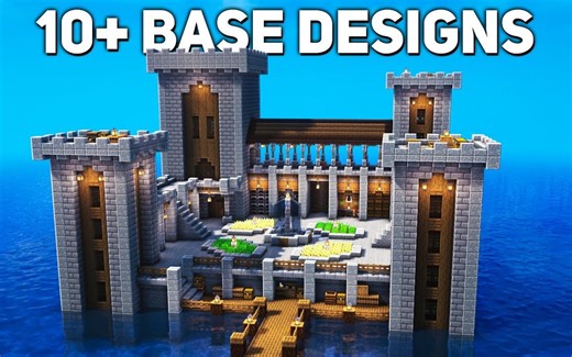 【disruptive builds】Minecraft 建筑-10多种基础设计（搬运）