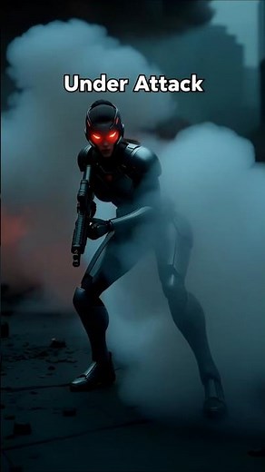 Under Attack: The Ultimate AI Cyborg Warrior 🤖🔥 | NeoClips #Shorts