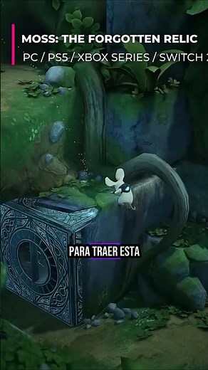 This little mouse KNOWS you're there 🐭 | Moss: The Forgotten Relic