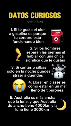 Datos curiosos #psicologia