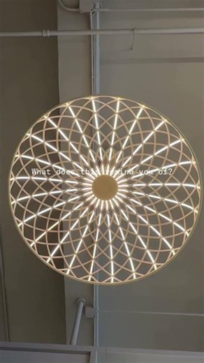 One of the coolest lights I’ve ever seen 😍 #lightingdesign